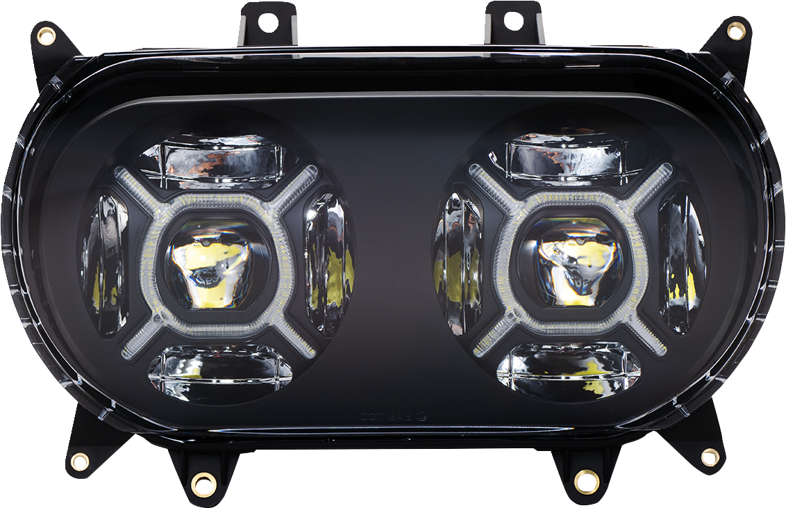 LED Headlight - Black - Road Glide - Image 2