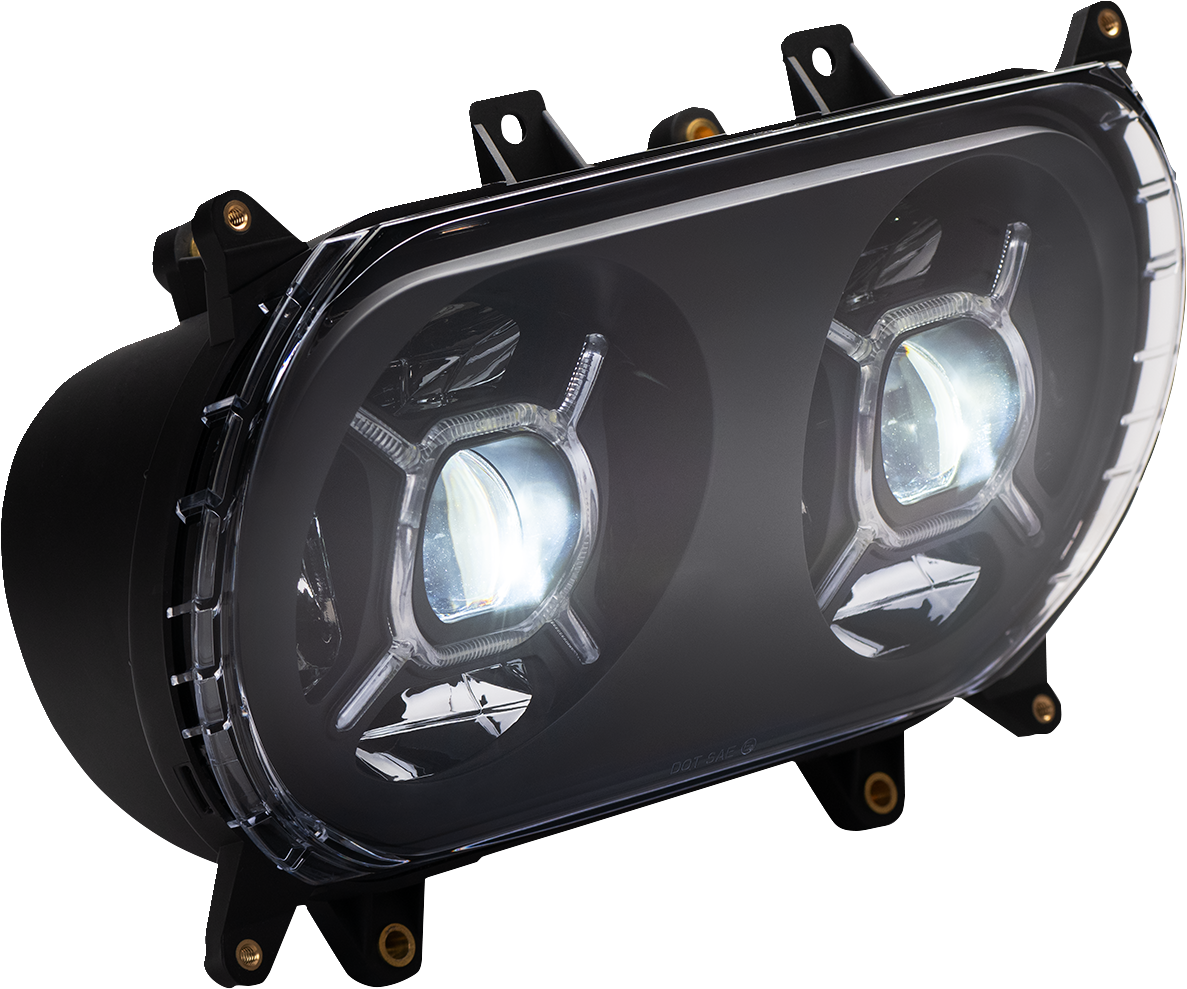 LED Headlight - Black - Road Glide - Image 3