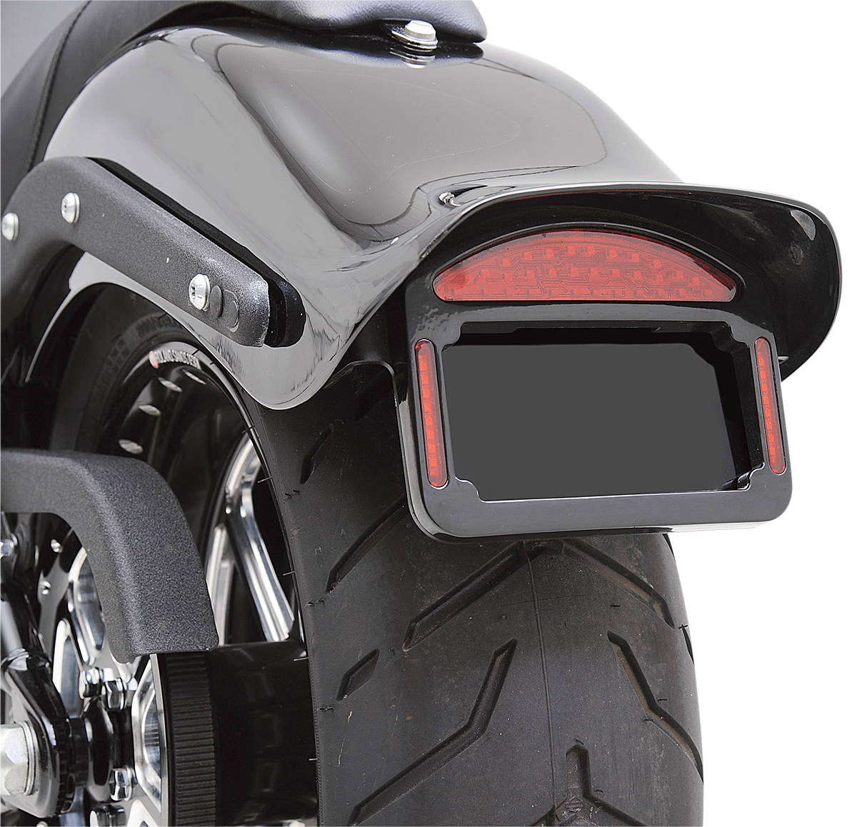 Taillight Eliminator - '06-'10 FXST - Black - Image 2