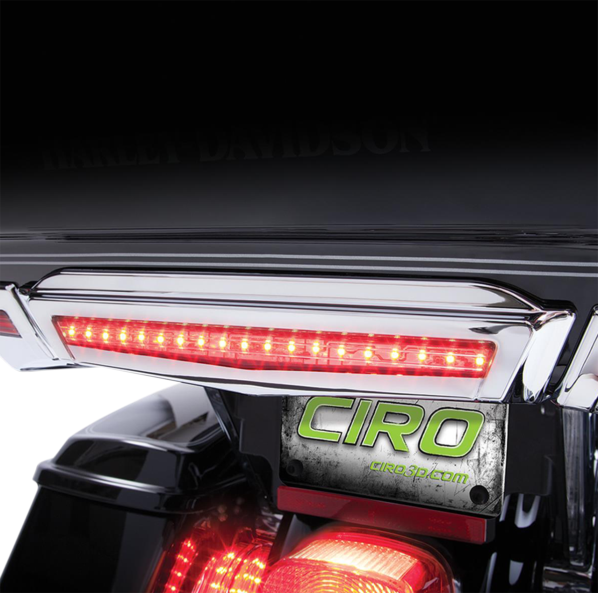 Center Brake Light - Chrome - Image 2