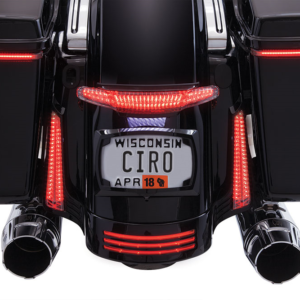 Taillight/License Plate Holder - Black