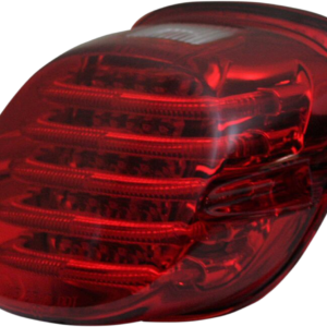 Taillight - with License Plate Illumination Window - Red