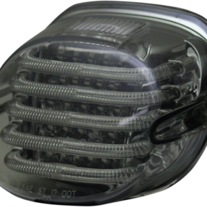 Taillight - with License Plate Illumination Window - Smoke