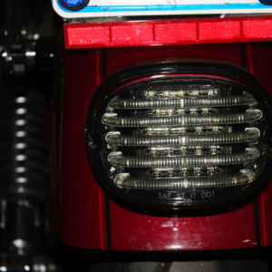 Taillight - without License Plate Illumination Window - Smoke