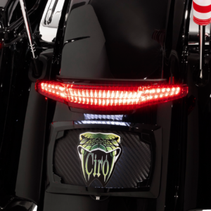 Taillight/Licesnse Plate Mount - Black