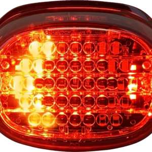 Taillight w/ Integrated Turn Signal - No Window - Red Lens