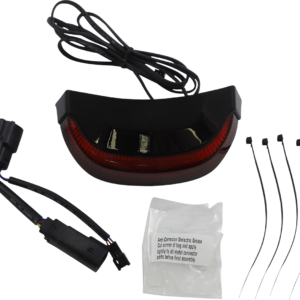 Taillight - Red Lens - Black