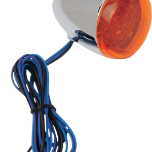LED Turn Signal - Chrome/Amber