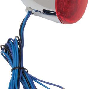 LED Turn Signal - Chrome/Red