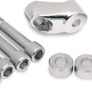 Turn Signal Mount Kit - 39/49 mm - Chrome