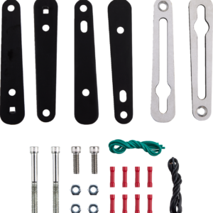 Turn Signal Relocation Kit - Dyna - Black