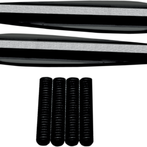 Turn Signal Eliminators - Finned - Black