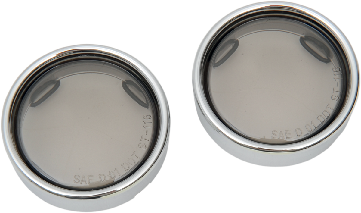 Lens w/Trim Ring - Smoke