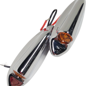 Front LED Turn Signals FLTR - Chrome