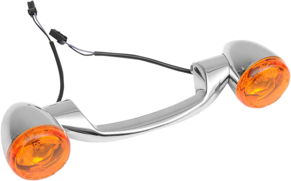 Rear Turn Signal Kit - Harley Davidson - Chrome