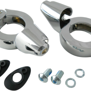 Turn Signal Mount - 41mm - Chrome