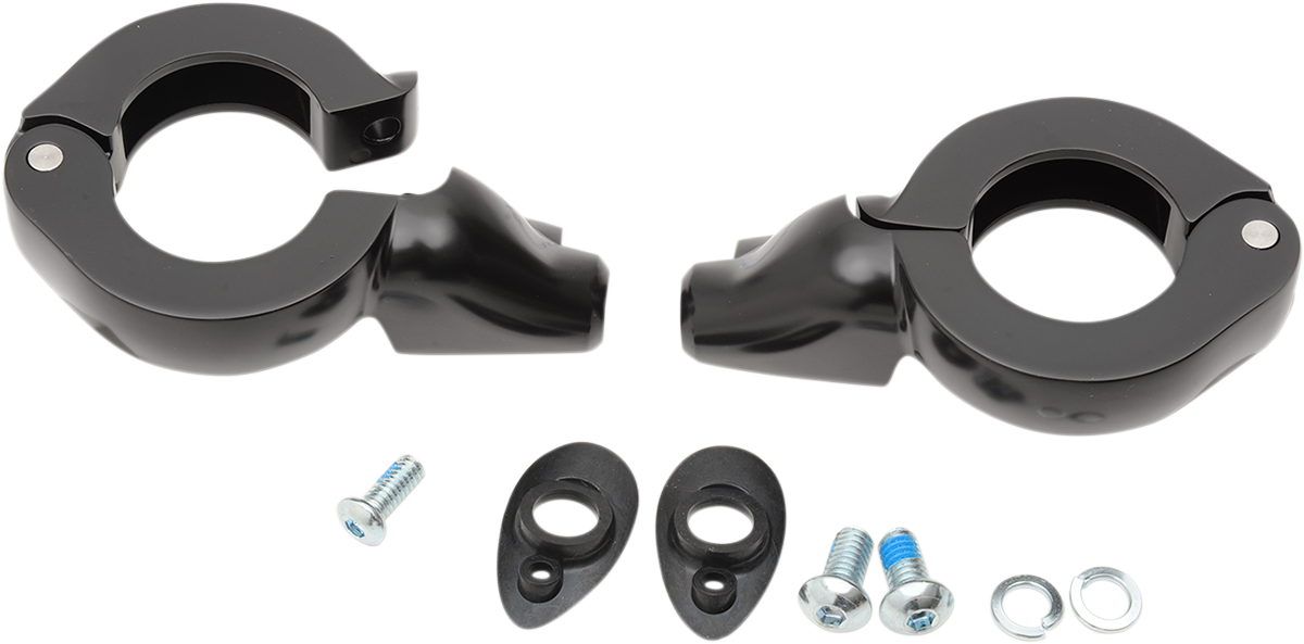 Turn Signal Mount - 41mm - Black