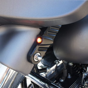 Streamliner Turn Signals - Finned - Black