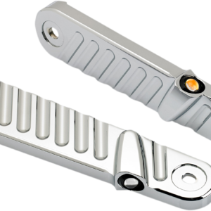 Streamliner Turn Signals - Finned - Chrome