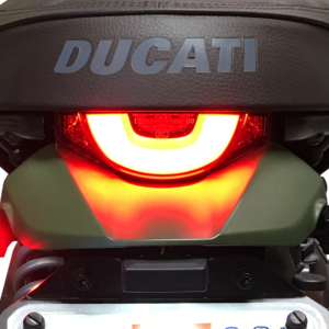 Side-mount LED Turn Signals - Black/Amber
