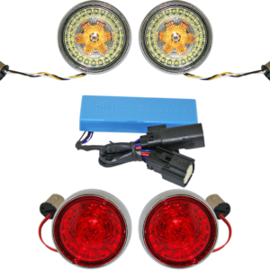 Full Bullet Turn Signal Conversion Kit - Chrome