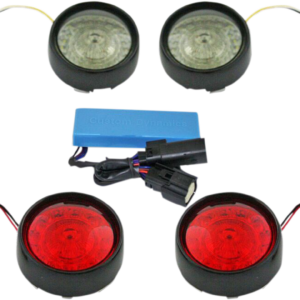 Full Bullet Turn Signal Conversion Kit - Black