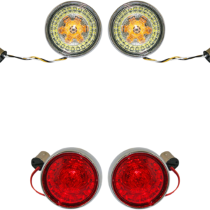 Full Bullet Turn Signal Conversion Kit - Chrome