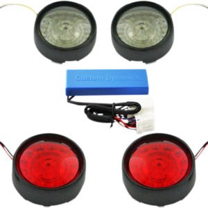 Full Bullet Turn Signal Conversion Kit - Black