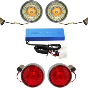 Full Bullet Turn Signal Conversion Kit - Chrome