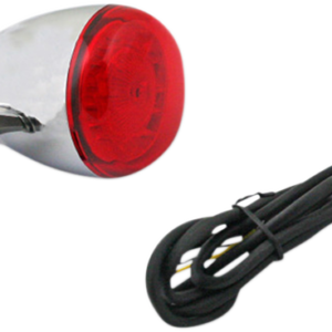 ProBEAM® Universal Turn Signals - Chrome/Red
