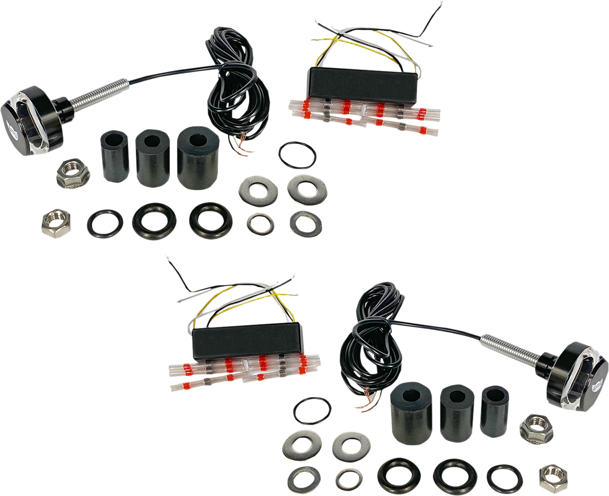 Handlebar End Dual LED Lights - Universal
