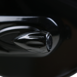 3-1 Bullet Rear Indicator Lights - Grooved - Black