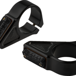 Turn Signal - 39 mm - Amber - Black