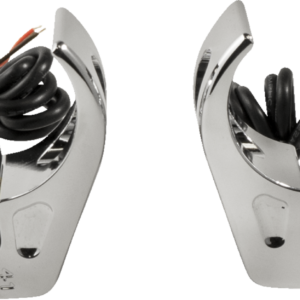 Turn Signal - 39 mm - Amber - Chrome