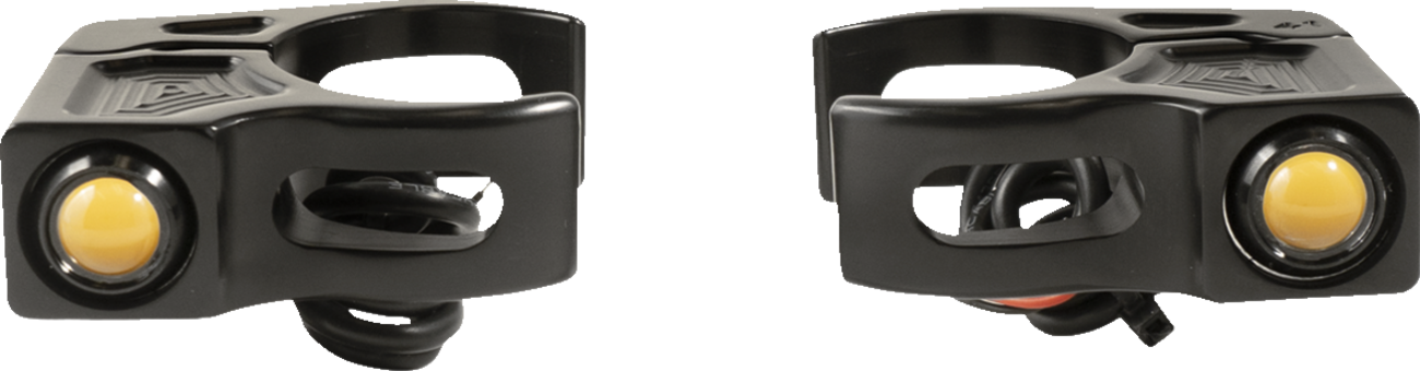 Turn Signal - 41 mm - Amber - Black