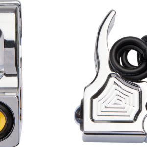 Turn Signal - 41 mm - Amber - Chrome