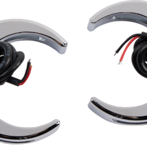 Turn Signal - 49 mm - Amber - Chrome