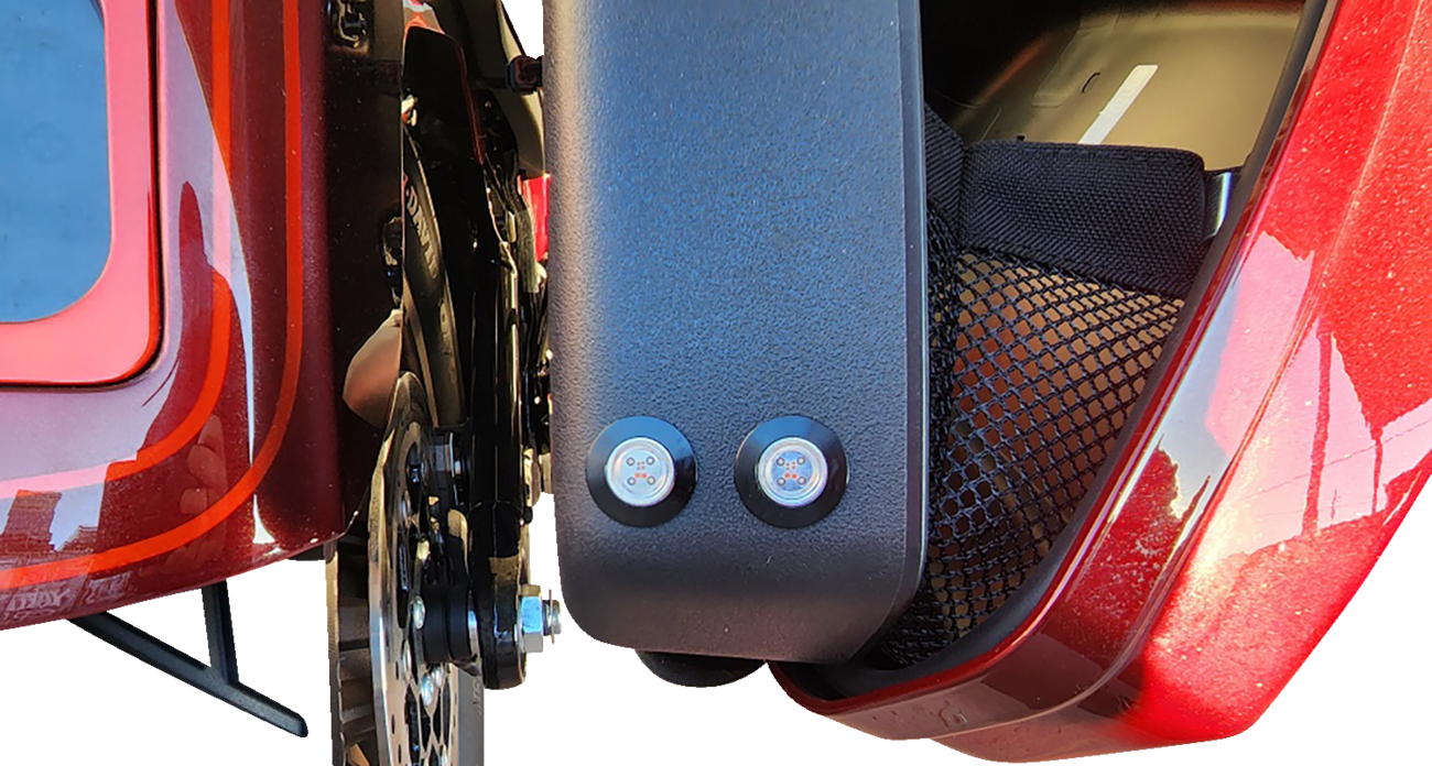 Lightning Bolts Kit - Run/Brake/Turn - Black