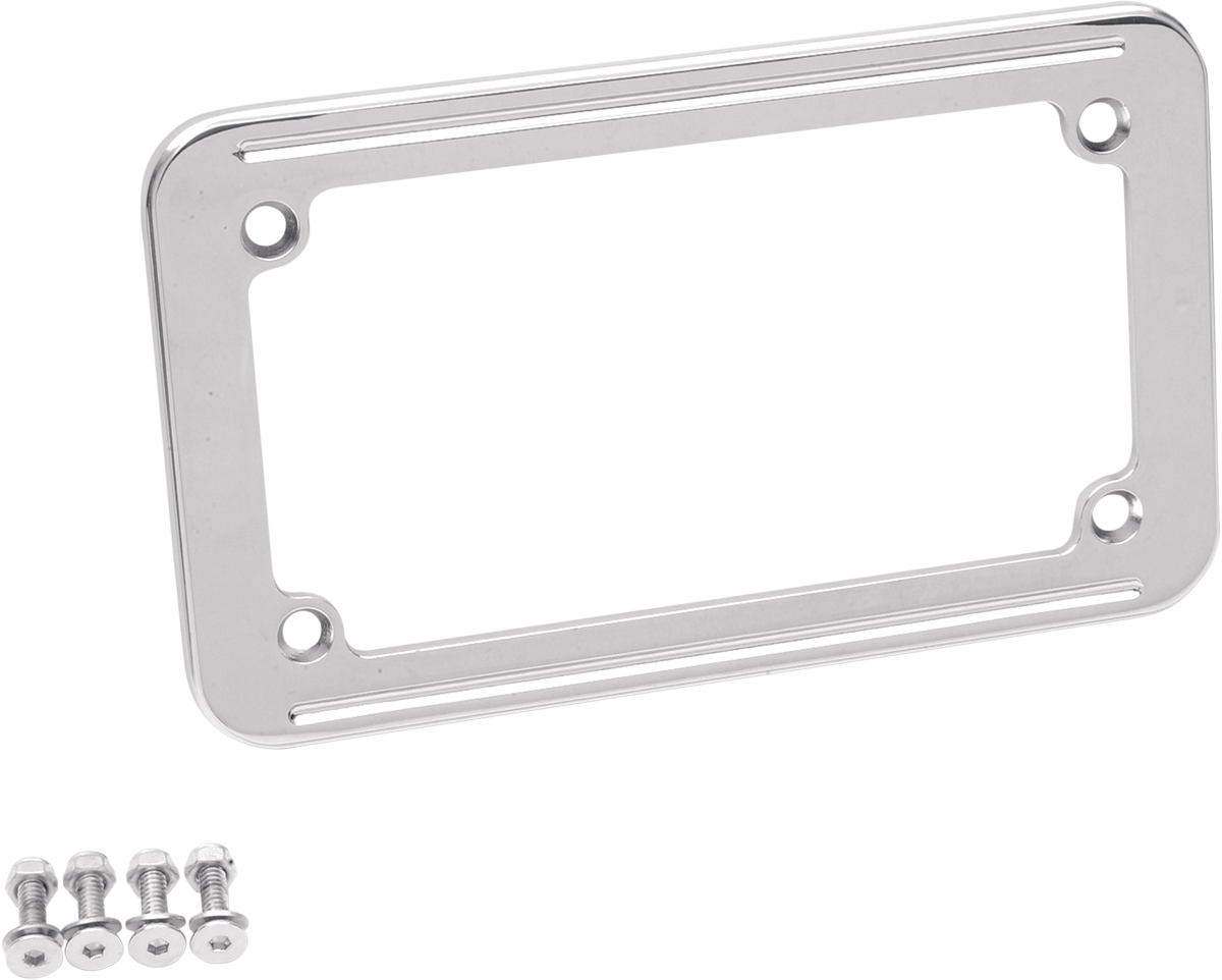 License Plate Frame - Chrome