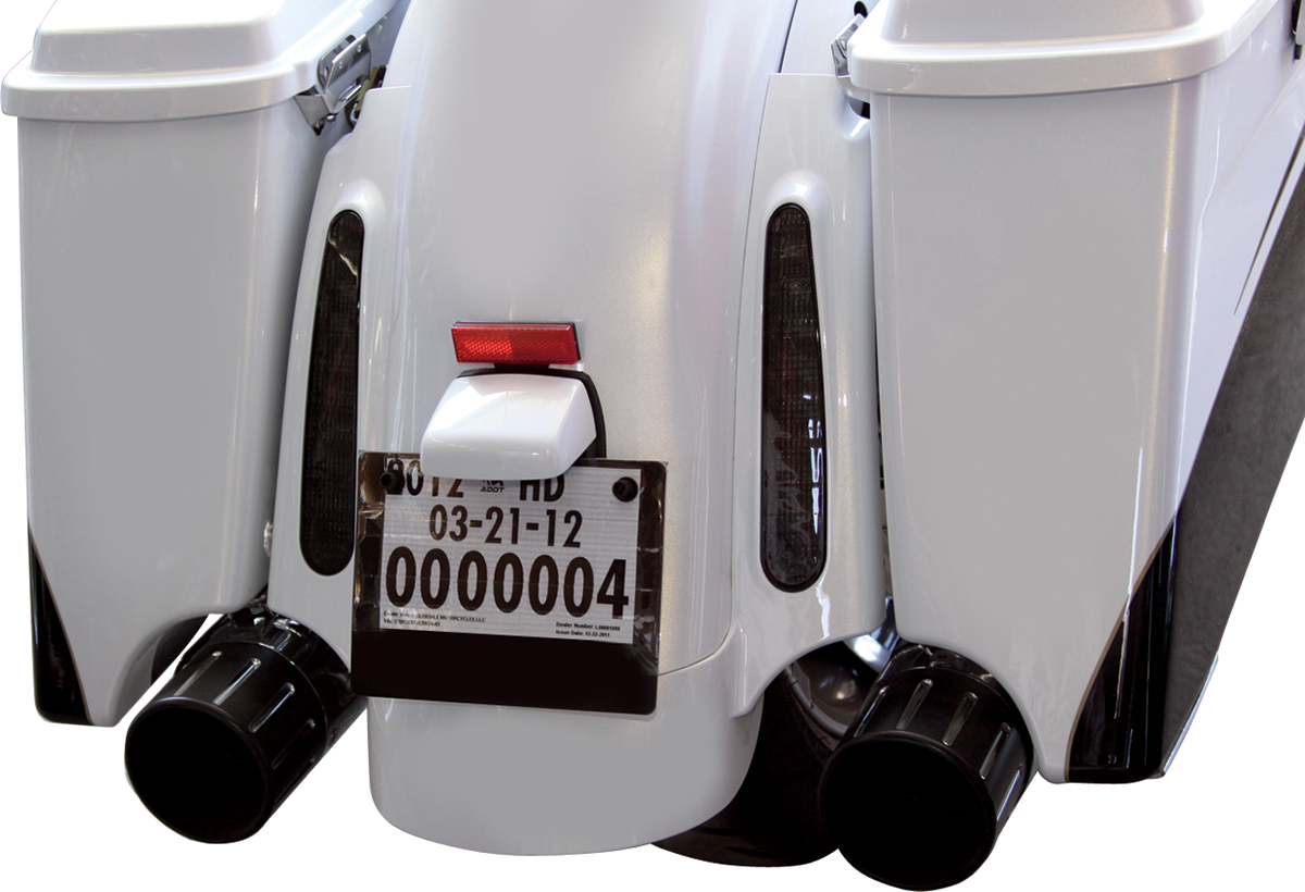 License Plate Frame - CVO - Black
