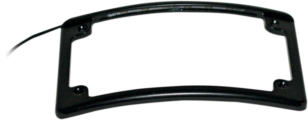 LED License Plate Frame - Black
