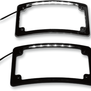 LED License Plate Frame - Chrome