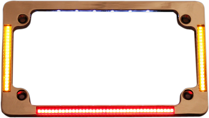 License Plate Frame - Chrome