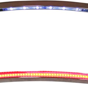 License Plate Frame - Radius - Chrome