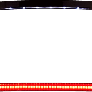 License Plate Frame - Radius - Black