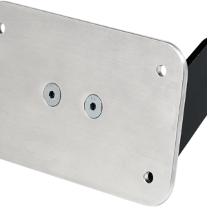 License Plate Bracket - 3/4" Axle Mount