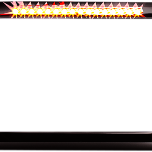License Plate Frame - Flat - Black
