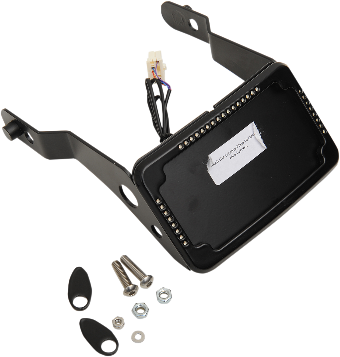 LP Plate Frame & Mount with Signals - FXDB - Black