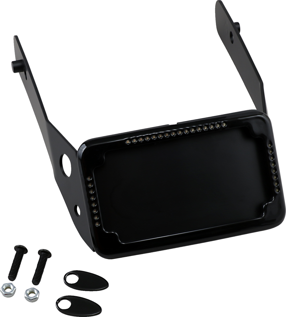 LP Plate Frame & Mount with Signals - FXDWG - Black