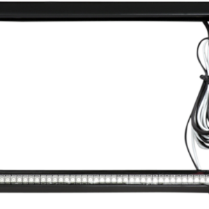 Dual License Plate Frame - Black